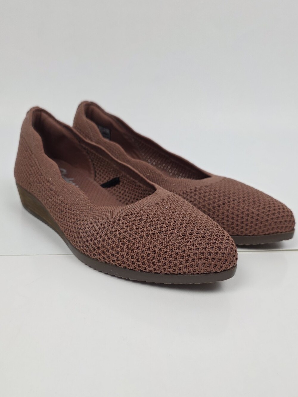 Skechers Cleo Sawdust Always Yours Wedge Slip On - 7 - Picture 8 of 12